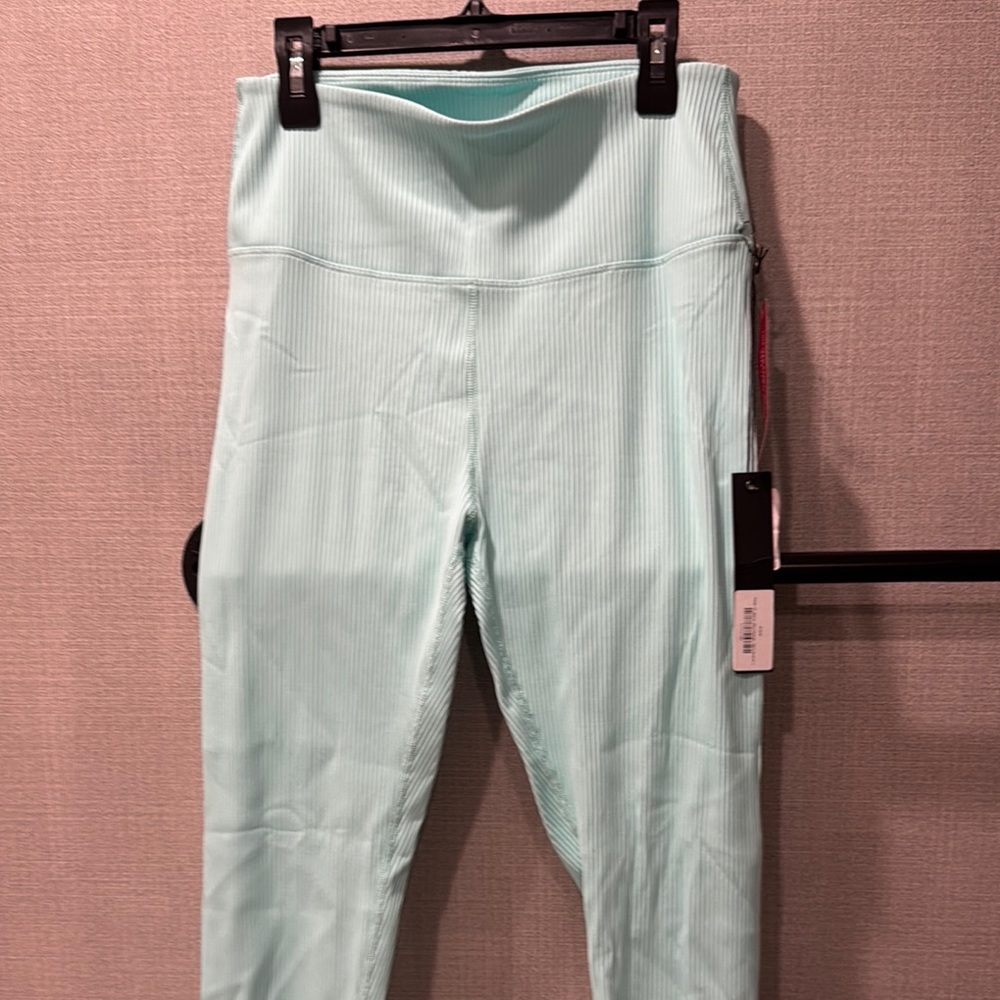 Light Blue High-Waisted Leggings